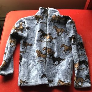Black Mountain Wildlife Fleece Size 14 (Large)